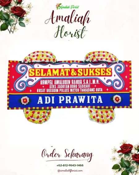 Papan Bunga Ucapan Selamat Kalibangkang